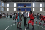 广西体育运动学校与广西国际商务职业技术学院篮球友谊赛圆满结束 - 省体育局