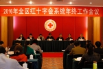 自治区红十字会召开年终工作会议　黄日波副主席作重要讲话 - 红十字会