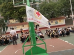 马山县百龙滩初中红十字会开展应急演练活动（图） - 红十字会
