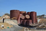 钦州一在建储罐泄漏100余吨硫酸 企业负责人已刑拘 - 广西新闻网