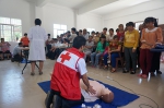 武鸣区红十字会到太平镇为村民开展应急救护培训（图） - 红十字会