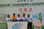 中国海南儋州第八届国际象棋特级大师超霸战在儋州开幕。　周志军 摄 - 广西新闻网