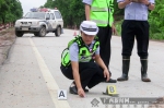 [警察故事]事故处理民警：交通事故现场的多面手 - 广西新闻网
