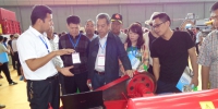 黄汉全副局长带队参加2017新疆农业机械博览会 - 农业机械化信息