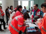 江南区红十字会开展应急救护培训和造血干细胞捐献宣传活动（图） - 红十字会