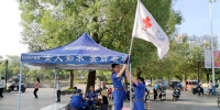 横县红十字会蓝天救援队助阵全国茉莉花文化节（图） - 红十字会