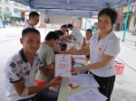 武鸣区红十字会赴甘圩镇开展无偿献血及造血干细胞捐献宣传活动（图） - 红十字会
