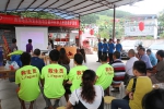 龙胜各族自治县红十字会组织开展西部地区博爱家园项目水上应急救演练活动（图） - 红十字会