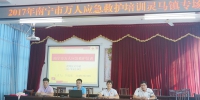 武鸣区红十字会赴灵马镇举办乡村教师应急救护培训班 - 红十字会