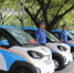 柳州市城管部门启用50辆新能源汽车作为执法车。林馨 摄 - 广西新闻