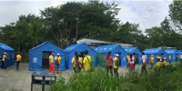 柳州市备灾中心积极参与应急避难场所启用演习 - 民政厅