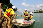 提升救援技能，柳州市红十字水上救援队开展九月份月度培训（图） - 红十字会