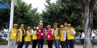 青秀区红十字志愿者为环广西公路自行车世界巡回赛保驾护航（图） - 红十字会