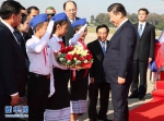 习近平抵达万象开始对老挝人民民主共和国进行国事访问 - 广西新闻网