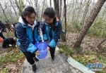 （环境）（1）南京开展紫金山登山道沿线生态复绿活动 - 广西新闻网