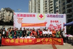 青秀区红十字会开展“传承雷锋精神 志愿者在行动”志愿服务一条街活动（图） - 红十字会