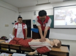 西乡塘区红十字会到广西民族大学开展万人应急救护培训（图） - 红十字会