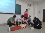 西乡塘区红十字会到广西民族大学开展万人应急救护培训（图） - 红十字会