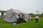 中国红十字会总会在桂成功举办红十字赈济救援队联合演练（图） - 红十字会