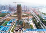 广西新媒体中心主体结构封顶 预计8月底可使用(图) - 广西新闻网