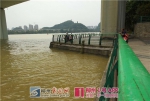 柳州柳江河水今年首次出现小涨 离洪水位差0.1米 - 广西新闻网