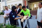 那坡县红十字会开展2018年防灾避险及应急救护培训（图） - 红十字会