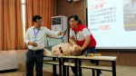 柳州市红十字会应急救护培训走进留学生课堂（图） - 红十字会