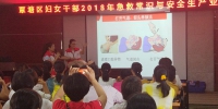 贵港市覃塘区女干部积极学习应急救护知识（图） - 红十字会