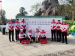 广西红十字应急救护志愿服务队为2019全民义务植树节系列活动保驾护航（图） - 红十字会