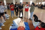 桂林市红十字会为马拉松赛事志愿者开展应急救护知识培训 - 红十字会