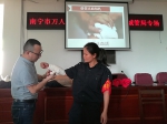 邕宁区为城管局一线执法人员开展应急救护培训（图） - 红十字会