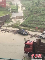 6月9日8时至12日7时，浙江省面雨量55毫米，目前已有21个乡镇累计雨量超过100毫米。　吕佩巧 摄 - 广西新闻网